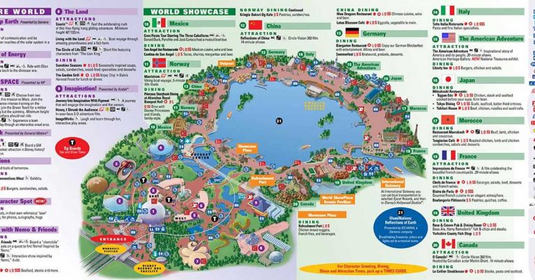 The Ultimate Guide to EPCOT Map 2023